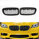 Nieren-Diamant-Kühlergrill vorne passend für BMW F30 328i 335i 2012–2016 generisch