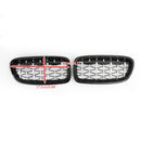 Nieren-Diamant-Kühlergrill vorne passend für BMW F30 328i 335i 2012–2016 generisch