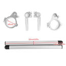 Universal ajustable giratorio CNC Billet Clip-Ons tubo de horquilla manillar conjunto 45mm genérico