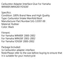 Carburetorhalter Ansaugkrümmerstiefel für Yamaha YZ426F WR400F 2000-2002 WR426F