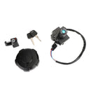 Honda XR650 XR650L 1993-2017 Interruptor de ignição Tampa do tanque de combustível Conjunto de chave de bloqueio do assento