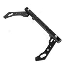 CNC Adjustable Balance Cross Handle Bracket Aluminum Lever Black Fits Motor Universal