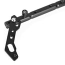 CNC Adjustable Balance Cross Handle Bracket Aluminum Lever Black Fits Motor Universal