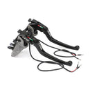 1 Paar Hauptbremszylinder für Kawasaki ZX7R ZX9 ZX11 ZX1100 ZX14R ZZR1400 Generic