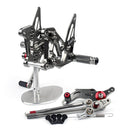 Sistema de apoio para os pés ajustável CNC para MV Agusta F3 2012-2016 genérico