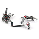 Bakrestilt fotstøtte fotstøtte fotstøtte for Honda CBR1000 CBR 1000 2012-2018 Generisk