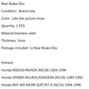 Bakre bromsskiva till Honda NSR250 MC28 94-96 VFR400 NC30 89-92 RVF 400 NC35 Generic