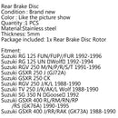 Rear brake disc for Suzuki RGV 250 M/N/P/R/S/T Suzuki GSXR 250 J CK 400 Generic
