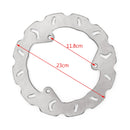 Bremseskive bak for Yamaha YP250 Majesty 250 00-07 Jupiter125/150/250 MBK Generic