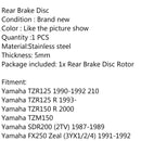 Takajarrulevy FZR250 R1-Z 250 SDR 200 SRX 600 SZR 660 TDR250 TZR250/125 Generic