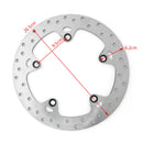 Bagbremseskive til BMW F650GS F700GS F800GS/GT/R/S/ST R1200GS/RT/ST HP2 Generisk