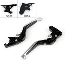 Justerbare sammenleggbare uttrekkbare bremseklutchspaker for Yamaha YZF R25 2014-2015 Generisk