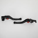 DARUPSUN Palancas de embrague de freno cortas para Yamaha YZF 1000 R1 1999-2001 Negro