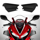 Schwarze Seite Winglet Wind Fin Spoiler Verkleidungsabdeckung für Honda Cbr650R Cbr500R Cb1000R Generic