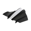 Schwarze Seite Winglet Wind Fin Spoiler Verkleidungsabdeckung für Honda Cbr650R Cbr500R Cb1000R Generic