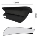 Schwarze Seite Winglet Wind Fin Spoiler Verkleidungsabdeckung für Honda Cbr650R Cbr500R Cb1000R Generic
