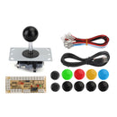 Tasten + Joystick + USB-Encoder Arcade-Spiel DIY 3in1-Kits 0 Verzögerung Fit für MAME PC