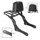 Backrest with luggage rack for Kawasaki Vulcan S 650 VN650 2015-2017 Generic