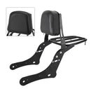 Backrest with luggage rack for Kawasaki Vulcan S 650 VN650 2015-2017 Generic