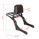 Backrest with luggage rack for Kawasaki Vulcan S 650 VN650 2015-2017 Generic