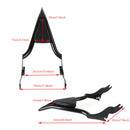 2009-2023 CVO Road Glide Street Road King 18 Inch Backrest Sissy Bar