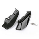 Mid-Frame Air Heat Deflector Cover Accenter Shield til Harley Touring Street Glide, 2 farver Universal
