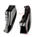 Mid-Frame Air Heat Deflector Cover Accenter Shield til Harley Touring Street Glide, 2 farver Universal