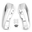 Mid-Frame Air Heat Deflector Cover Accenter Shield til Harley Touring Street Glide, 2 farver Universal