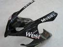 Verkleidungen 2004-2005 Kawasaki ZX 10R Schwarz Weiß West Ninja Racing Generic
