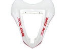 Fairings 2007-2008 Kawasaki ZX6R ZX636 White Red Black ZX6R Racing Generic