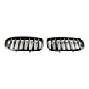 2007-2013 BMW X5 E70/2009-2013 X5 M (E70) Forreste støtfanger nyregrille blank svart