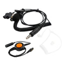 7.1-A3 Transparentes Röhren-Headset mit Mikrofon 6-Pin U94 PTT für Hytera PD780/700G/580