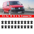 Clipe de acabamento interno 20X 7L6868243 para VW T5 Transporter 2003 Audi Generic
