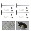 Kit de reconstrução de carburador 4X adequado para Honda CB750C 750 Custom CB900C 1980-1982 Genérico
