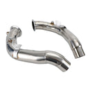 2011-2018 BMW M5 F10 mit S63 Motor 3" Edelstahl Abgas-Downpipes compatible