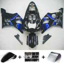 Kit de carenado de motocicleta Suzuki GSX‑R 1000 K3 2003-2004 fabricado en moldeo por inyección de ABS