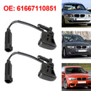 BMW E88 X3 E83 X5 E53 61667110851 2X spray de bico de limpador de pára-brisa aquecido