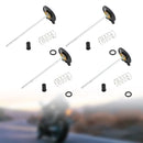 Kit de reconstrução de carburador 4X adequado para Honda CB750C 750 Custom CB900C 1980-1982 Genérico