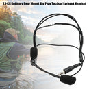 7.1-C8 Advanced Rear Mount Big Plug Taktischer Kopfhörer In-Ear-Ohrbügel-Headset