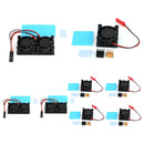 Double Dual Cooling Fan Quadratisches Lüfter Modul mit Kühlkörper für Raspberry Pi 4B 3B+