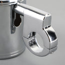 Krom mugghållare för motorcykel/ATV för 7/8"1" 1-1/4 "universalstyre