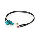 Fakra radio antenne antenne adapter til VW RNS RCD510/310/315 Seat Skoda Columbus Generic