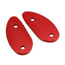 Espelho vermelho excluir placas de bloco cego para Honda CBR1000RR 2008-2023
