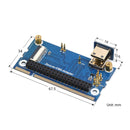2W to CM3 expansion board, Raspberry Pi CM3 core board, alternative adapter board