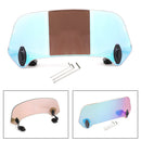 Motorcykel Justerbar Clip On Windscreen Extension Spoiler Vindafviser