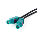 Fakra radio antenne antenne adapter til VW RNS RCD510/310/315 Seat Skoda Columbus Generic
