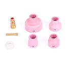 7x TIG-svetsbrännare Stubby Petrol Lens Keramik-uppsättning för WP-17/18/26