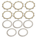 Stålclutchsett &amp; Friksjonsskiver for Yamaha TZR125 TZR 125 1987-1992 Generisk