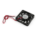 4x DC harjaton jäähdytystuuletin 12V 0,18A 6010s 60x60x10mm 2 Pin-up tietokoneen tuuletin