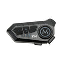 Universal Speaker Player Hjälm Bluetooth Headset Headset Svart För Motorcykel